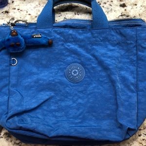 Kipling medium sugar bag in blue